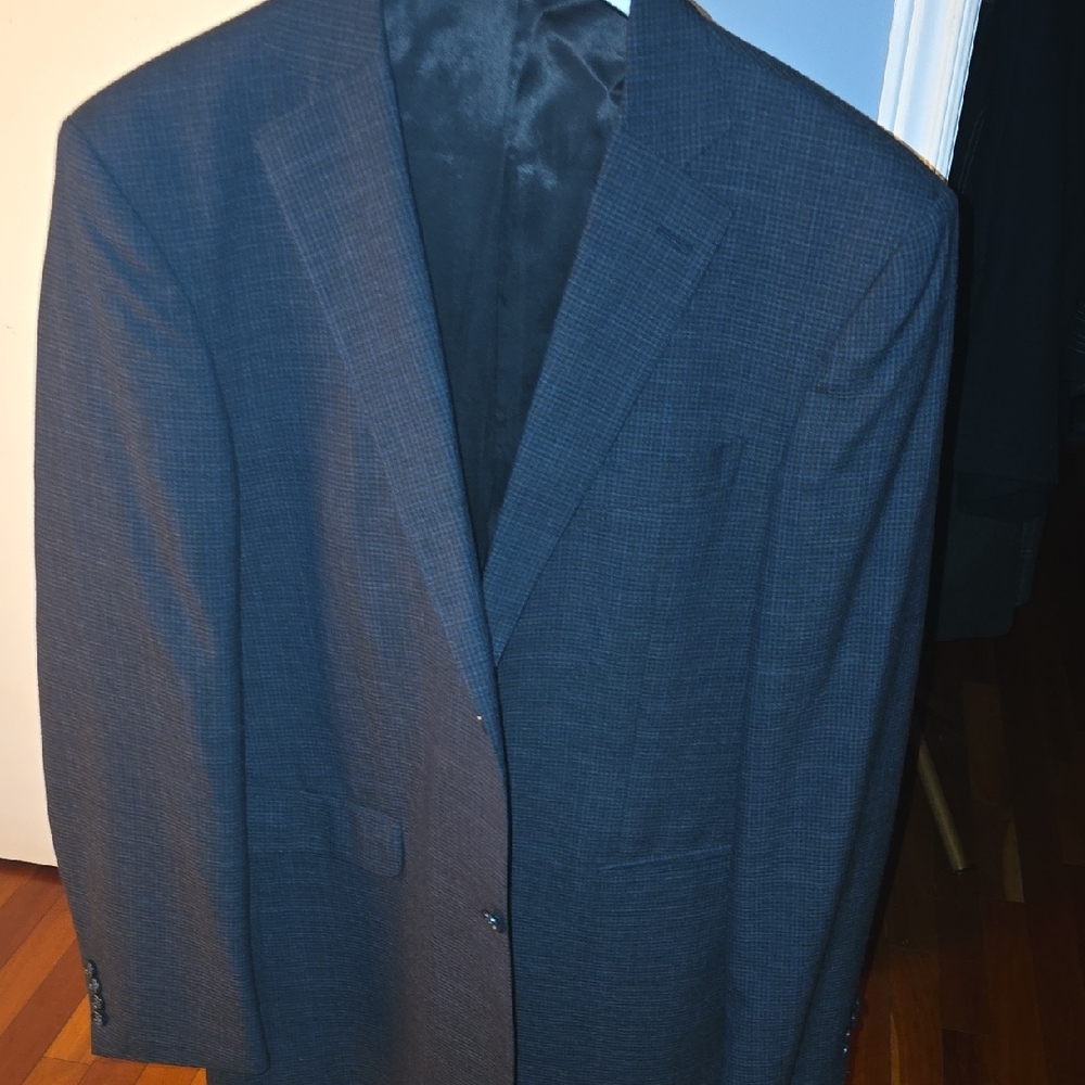 Dark Grey Zanetti Sport Coat with Structured Shoulders and Clean Lines